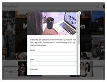 Tablet Screenshot of mediaforum.no