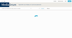 Desktop Screenshot of mediaforum.nl